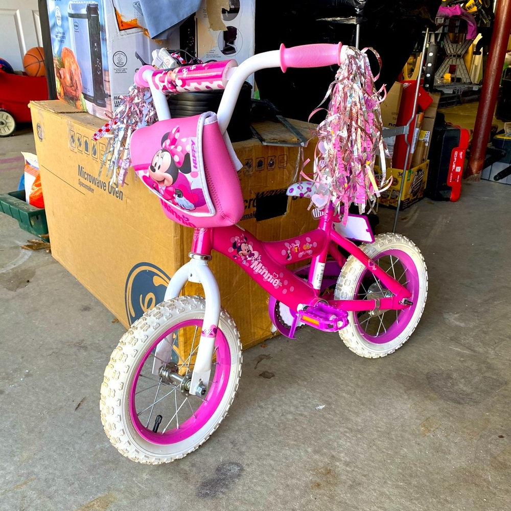 Toddler Minnie Bike